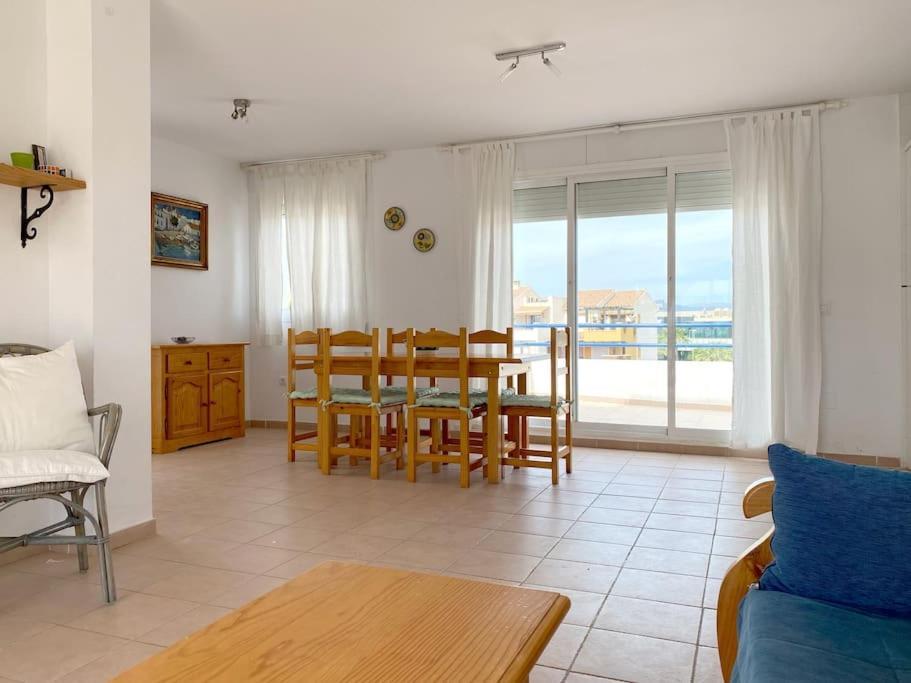 Atico Con Vistas Al Mar En Primera Linea De Playa Вера Экстерьер фото